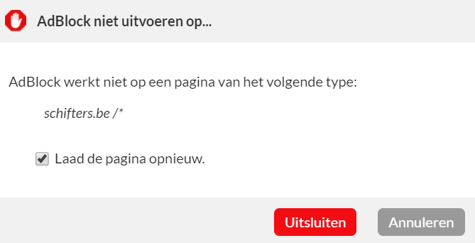 Keuze bevestigen
