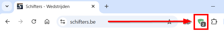 Open het AdGuard menu.